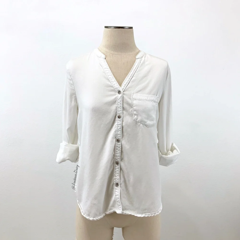 Anthropologie Holding Horses Prairie Lace Shirt XS_2